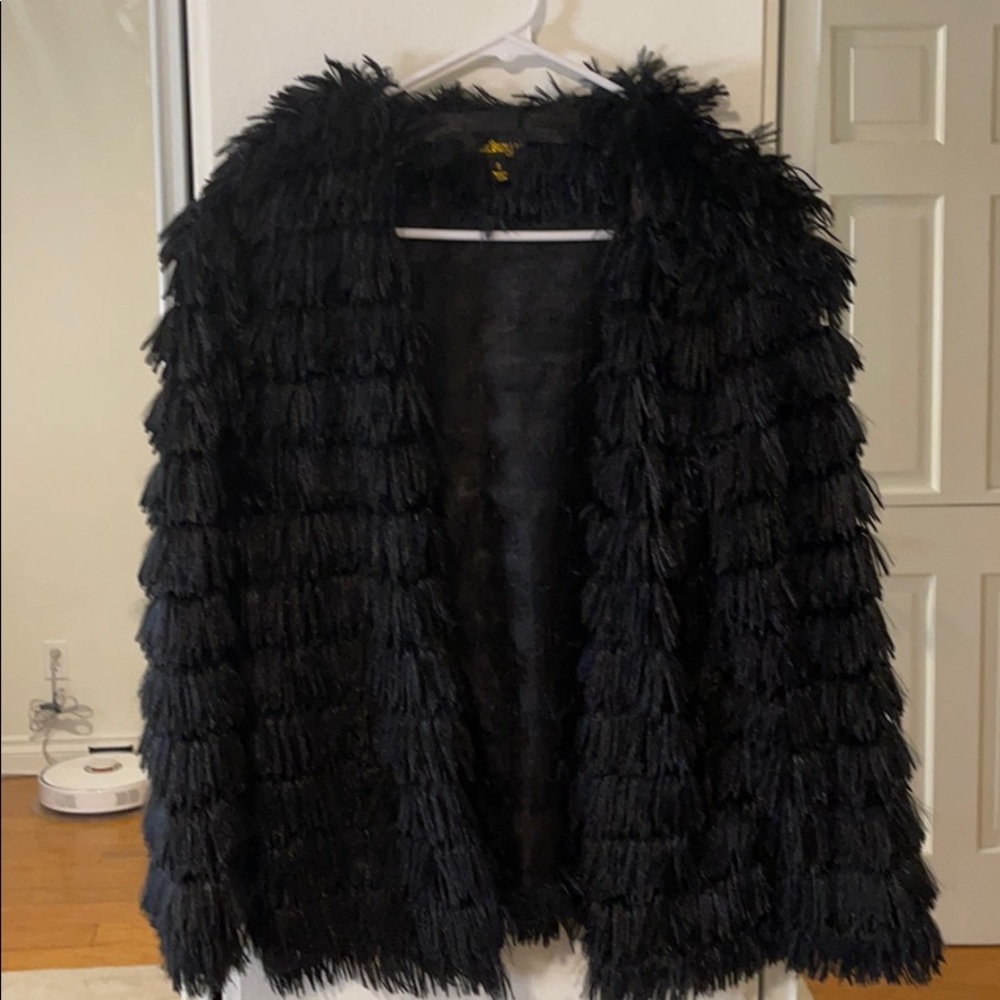 Light feathery coat